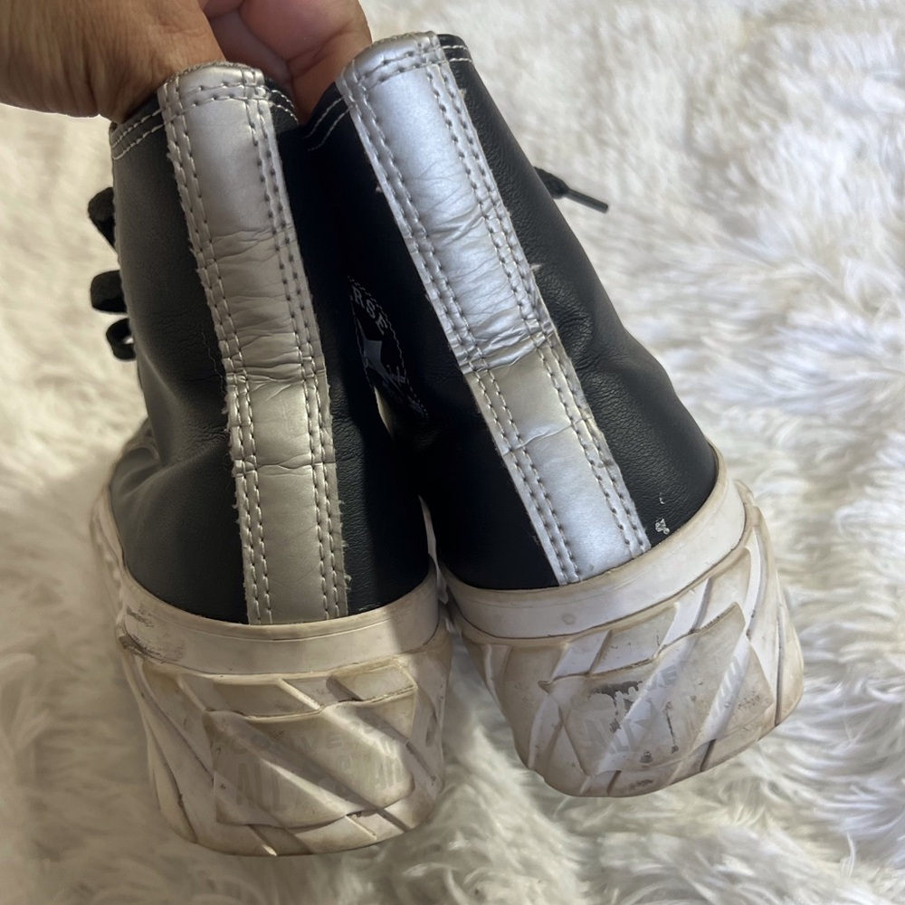 Chuck Taylor All Star Lift 2X Platform Matte Metallic Sneakers - Picture 10 of 13
